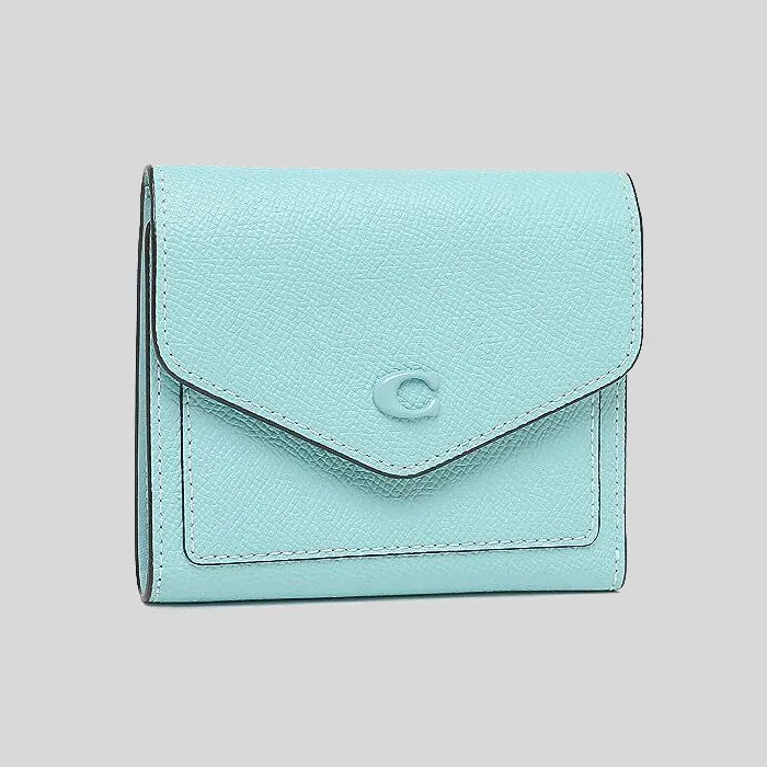 COACH Wyn Small Wallet Faded Blue RS-CH808