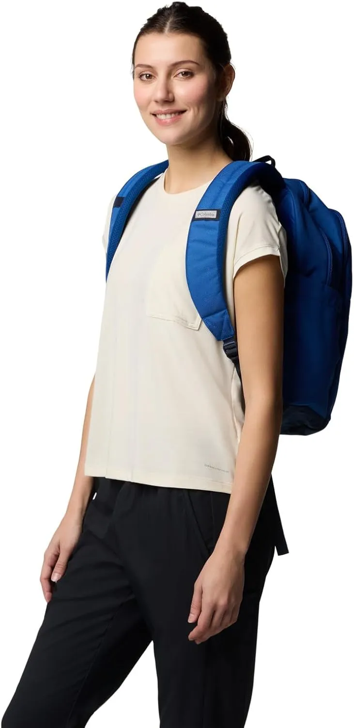 Columbia Unisex Buxton 26L Backpack, Mountain Blue/Collegiate Navy, One Size