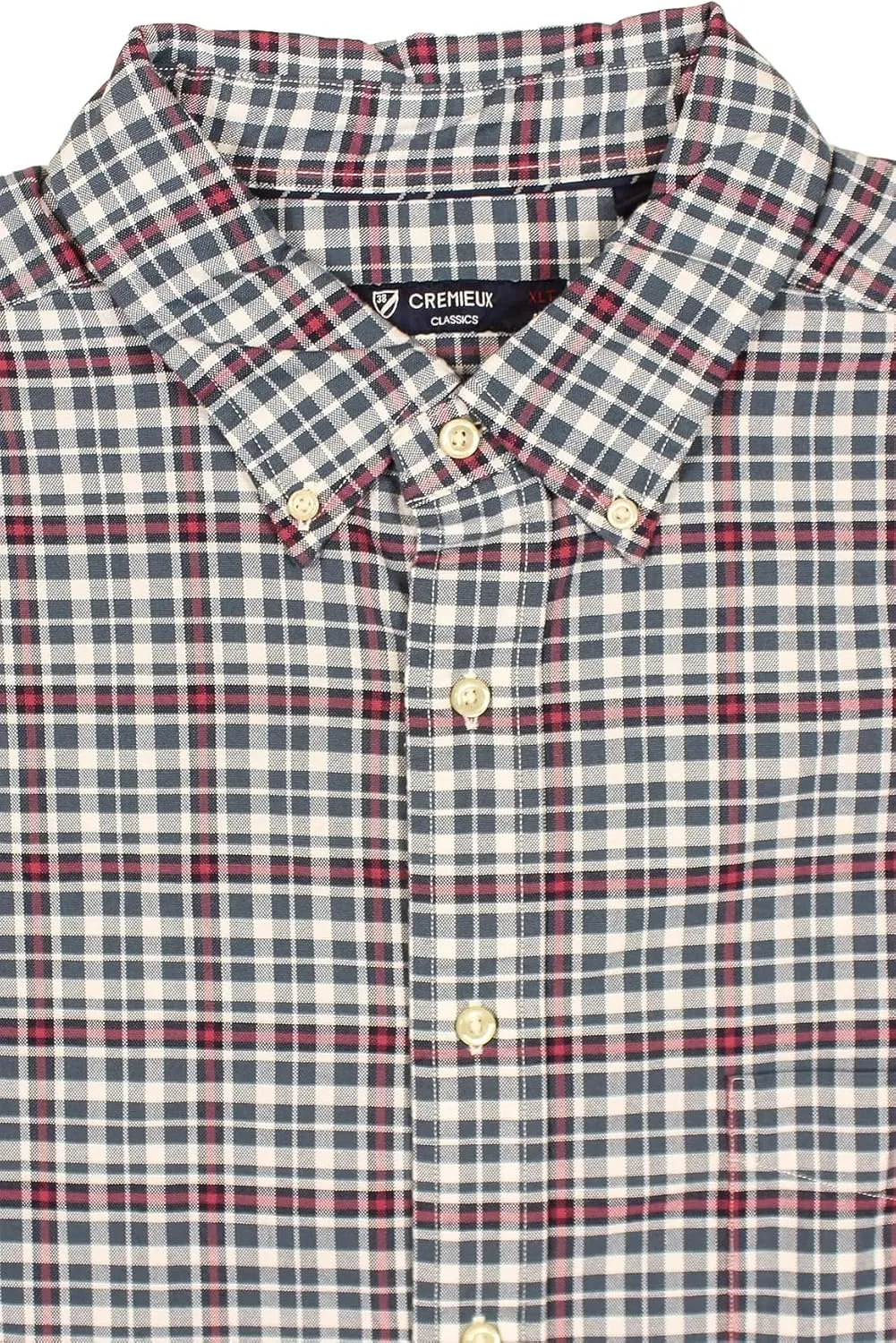 Cremieux Plaid Oxford Long-Sleeve Woven Shirt