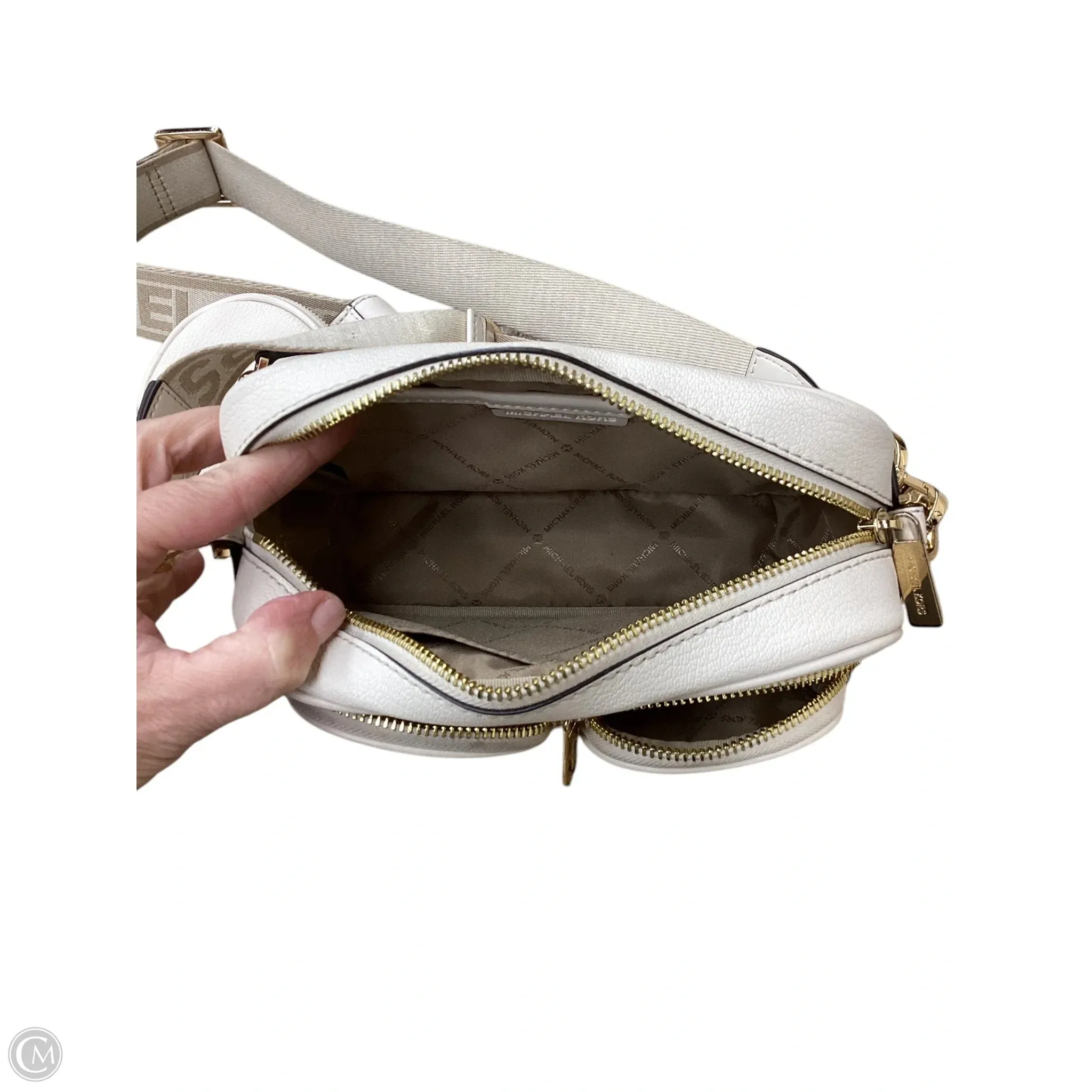 Crossbody Designer By Michael Kors, Size: Small