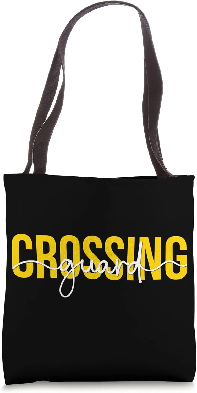 Crossing Guard Boho Crosswalk Attendant Tote Bag