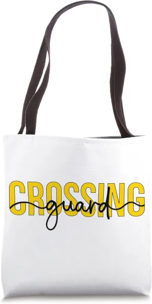 Crossing Guard Boho Crosswalk Attendant Tote Bag