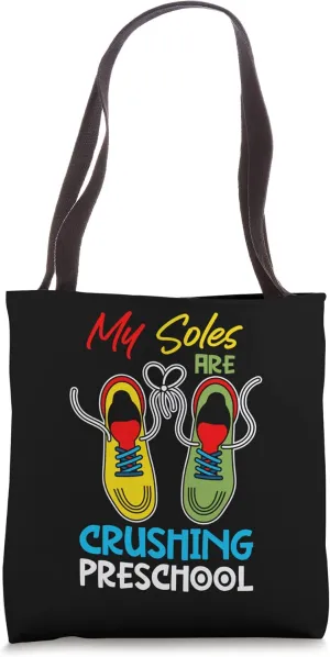 Crushing Pre-School Back To School Pre-Schooler Students Tote Bag