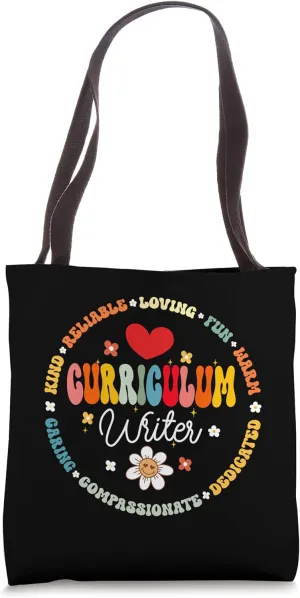 Curriculum Writer Appreciation back to School Tote Bag