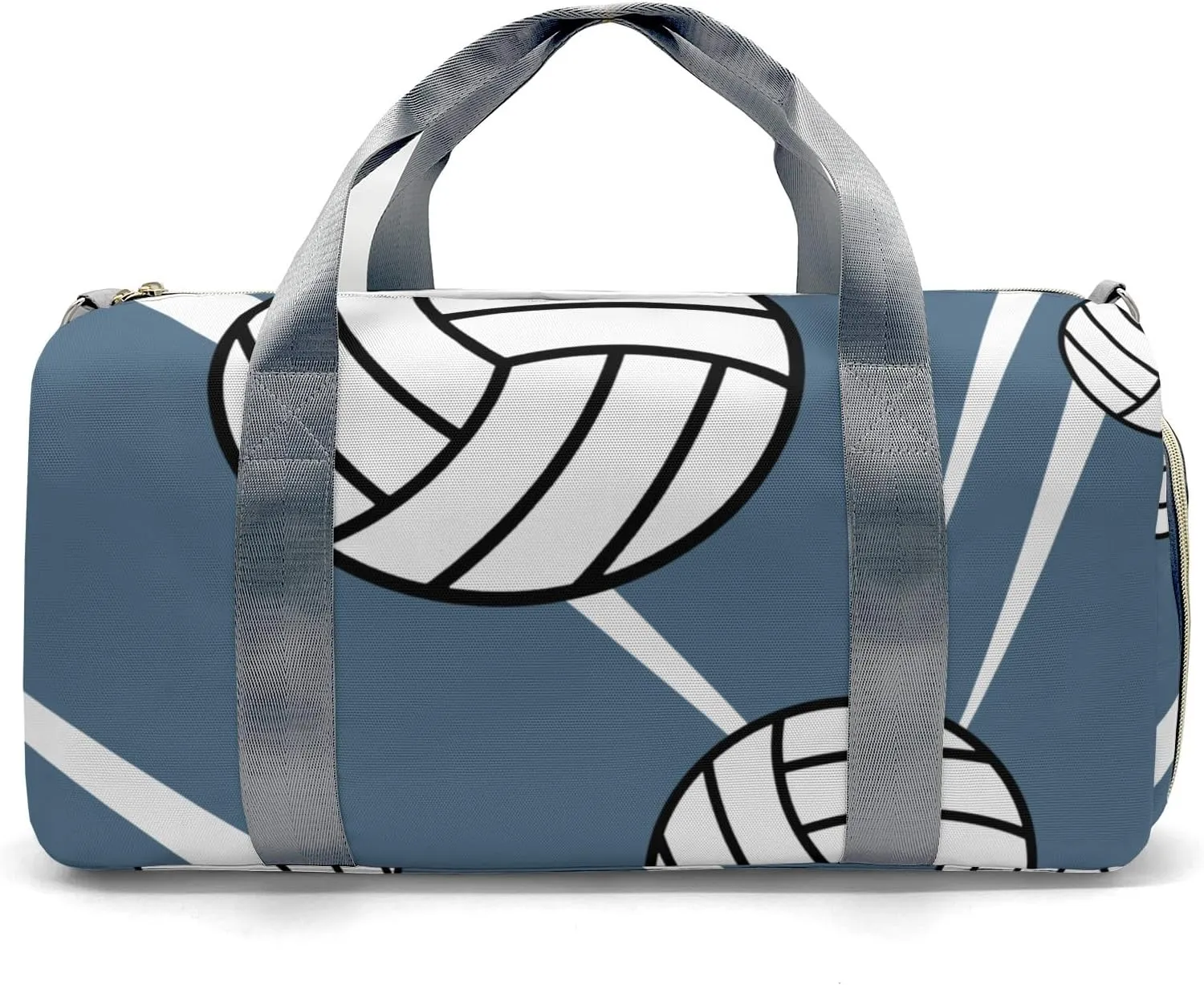 Custon Name Team Volleyball Aegean Gym Sport Yoga Duffel Bag Sport Player Travel Bag,Sport Gym Bag Personalized Gift for Travel Hand Bag Carry on Bag