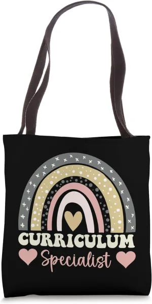 Cute Appreciation Back To School Curriculum Specialist Tote Bag