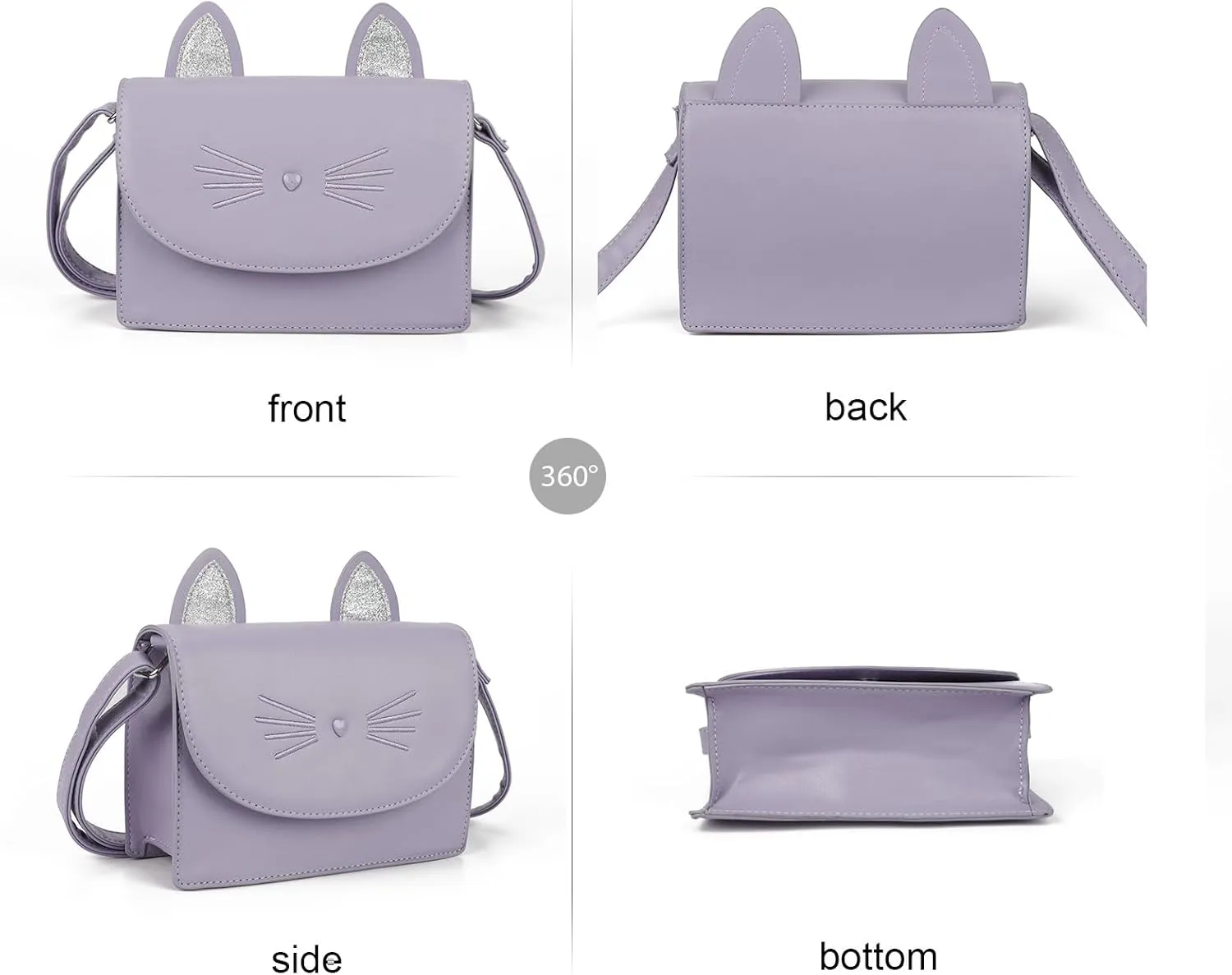 Cute Purses for Teen Girls Small Crossbody Purse and Handbags Cat Gifts for Kids