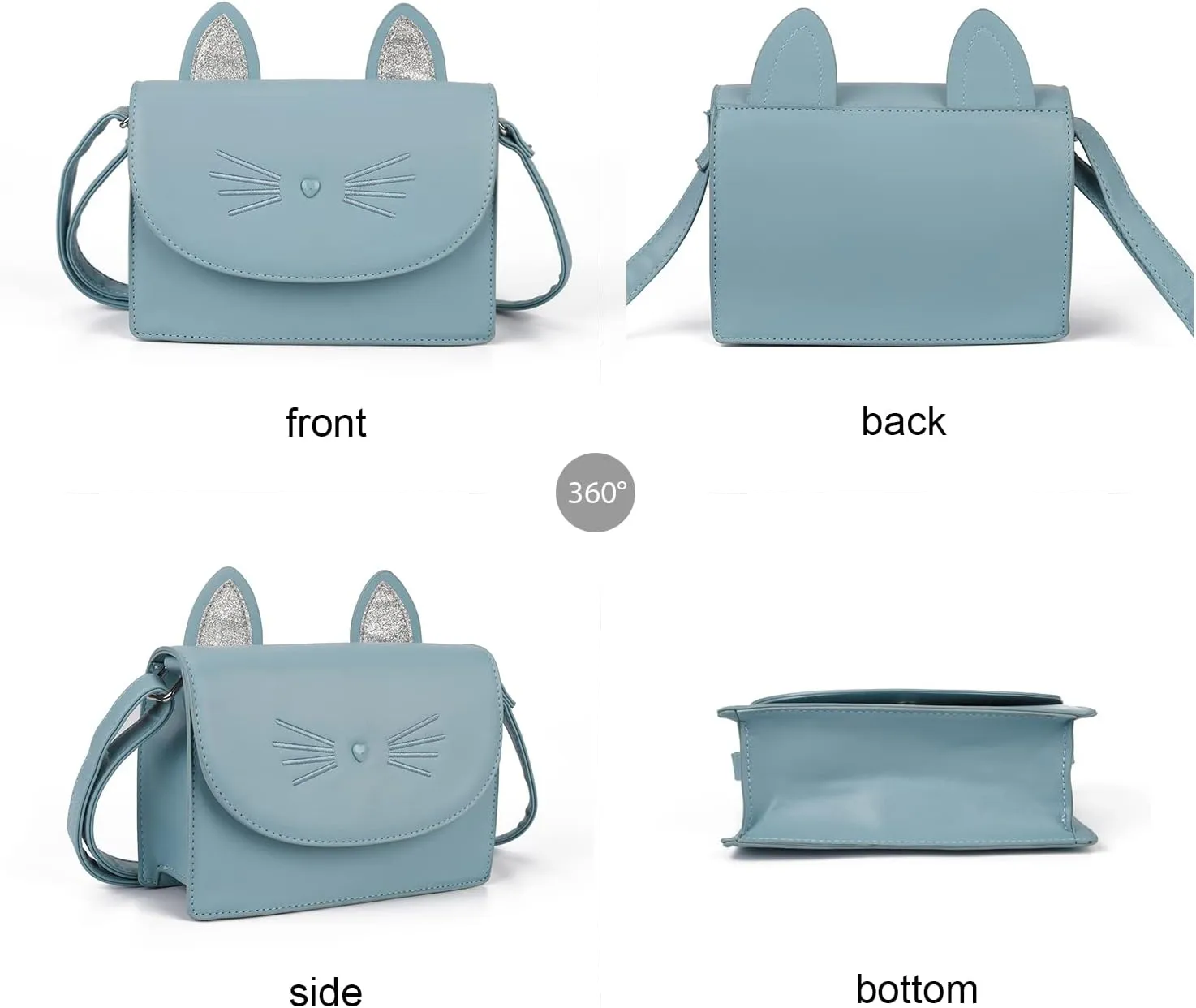 Cute Purses for Teen Girls Small Crossbody Purse and Handbags Cat Gifts for Kids
