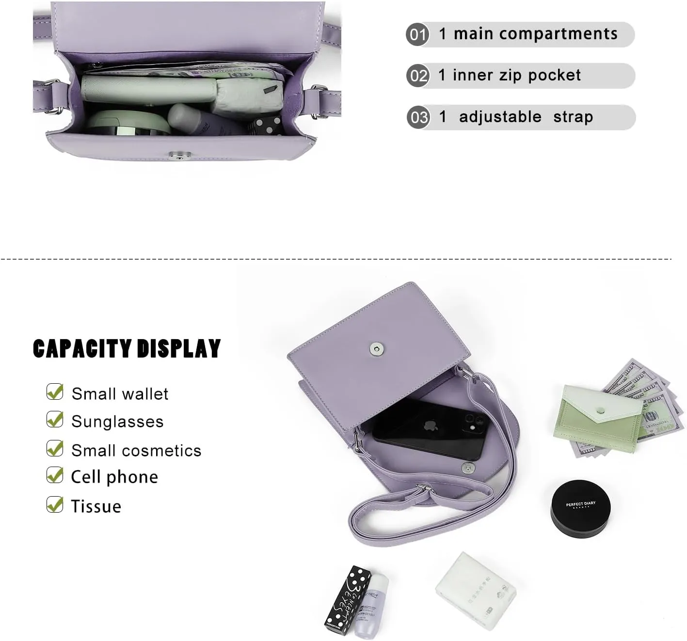 Cute Purses for Teen Girls Small Crossbody Purse and Handbags Cat Gifts for Kids