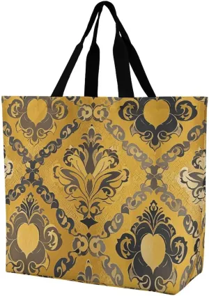 Dachshund Dog Tote Bag for Women Reusable Grocery Shoulder Bags Shopping Bag for Travel, Groceries