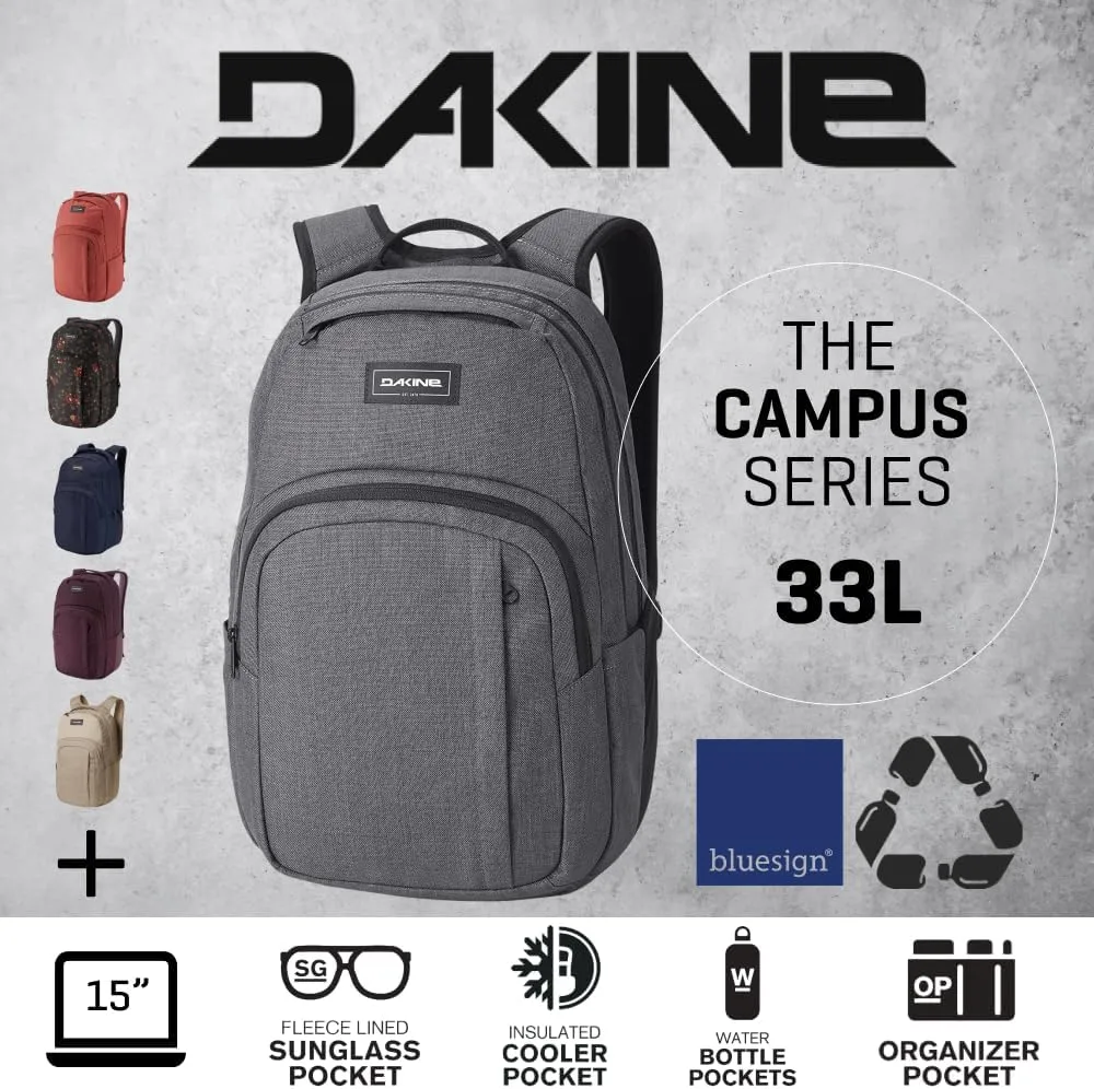 Dakine Campus L 33L Backpack - Night Tropical, One Size