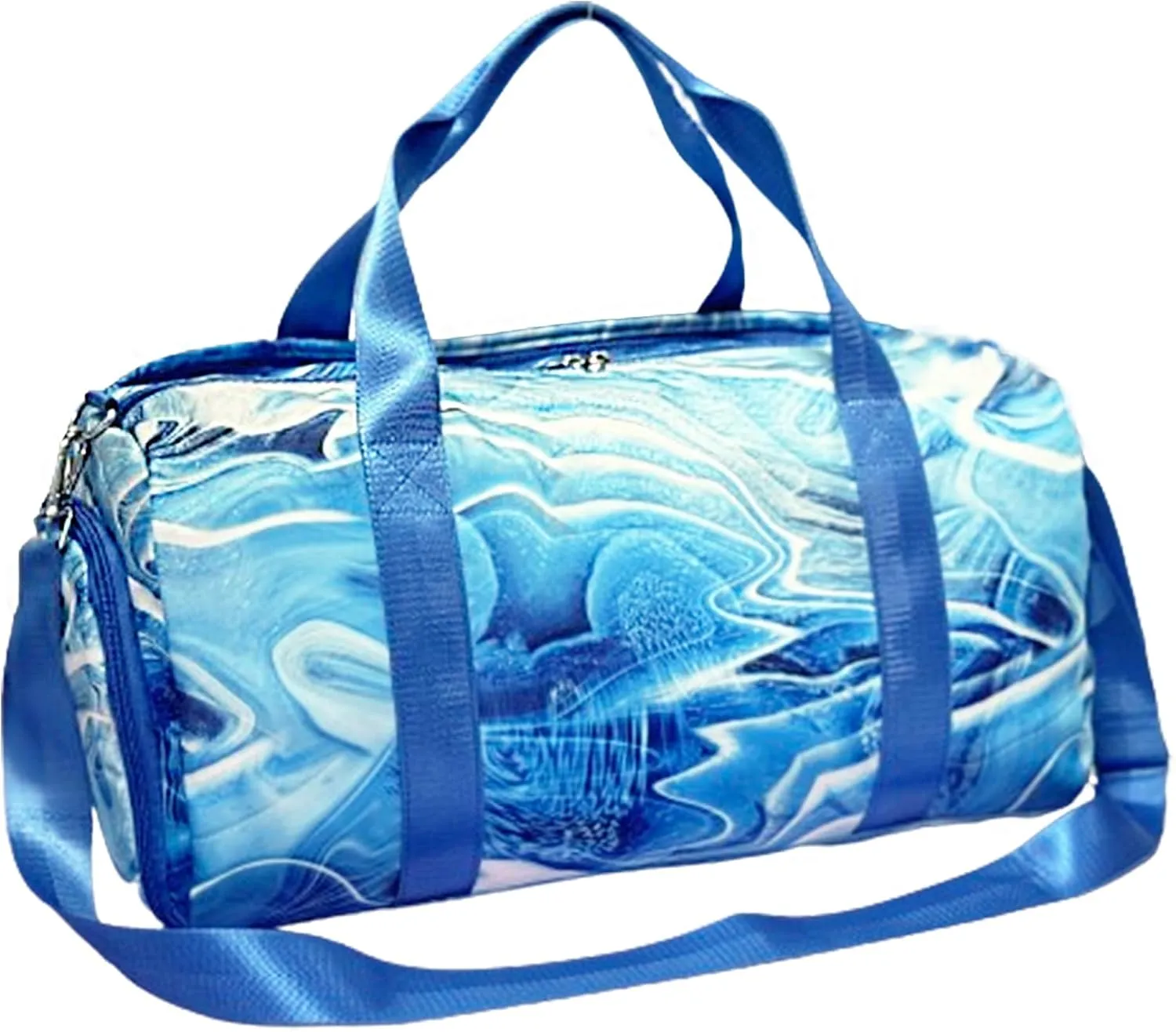 Dance Bag Girls Duffle Bag Girls Sleepover Overnight Weekender Bags Girls Cheer Gym Gymnastics Bags with Shoe Compartment and Wet Pocket