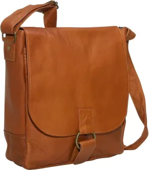 David King & Co. Messenger Bag 1, Tan, One Size