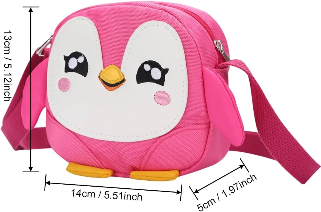 DEEKEY Little Girls Purses for Kids - Toddler Mini Cute Princess Handbags Shoulder Crossbody Messenger Bag Toys Gifts