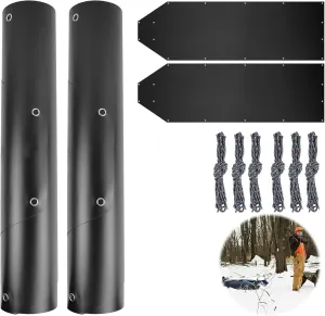 Deer Drag Sleds-Multi-Purpose Utility Sled for Hauling Ice Fishing Supplies, Fire Wood, Duck Hunting, Fishing Gear and Accessories, Deer Hunting Accessories for Deer Hunters Easy to Use