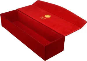 Dex Protection Supreme One Row Deck Box | 1,000 Card Capacity | Suede Lined Interior | Wood Exterior