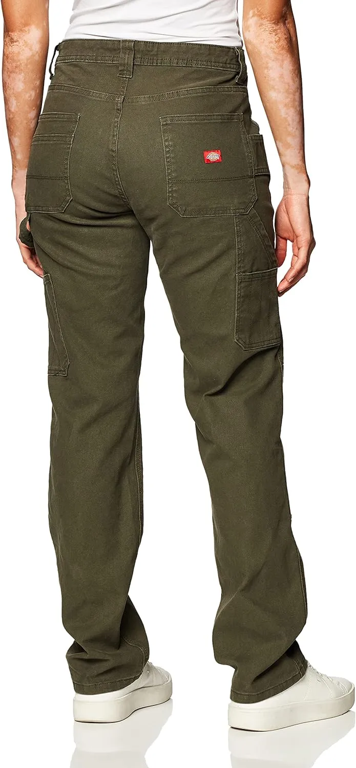 Dickies Women's Stretch Duck Double Front Carpenter Pant