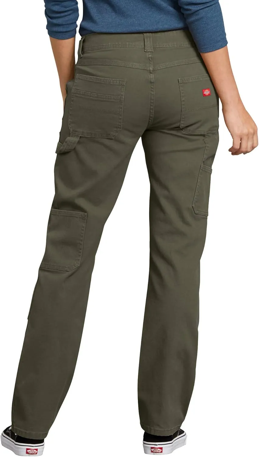 Dickies Women's Stretch Duck Double Front Carpenter Pant
