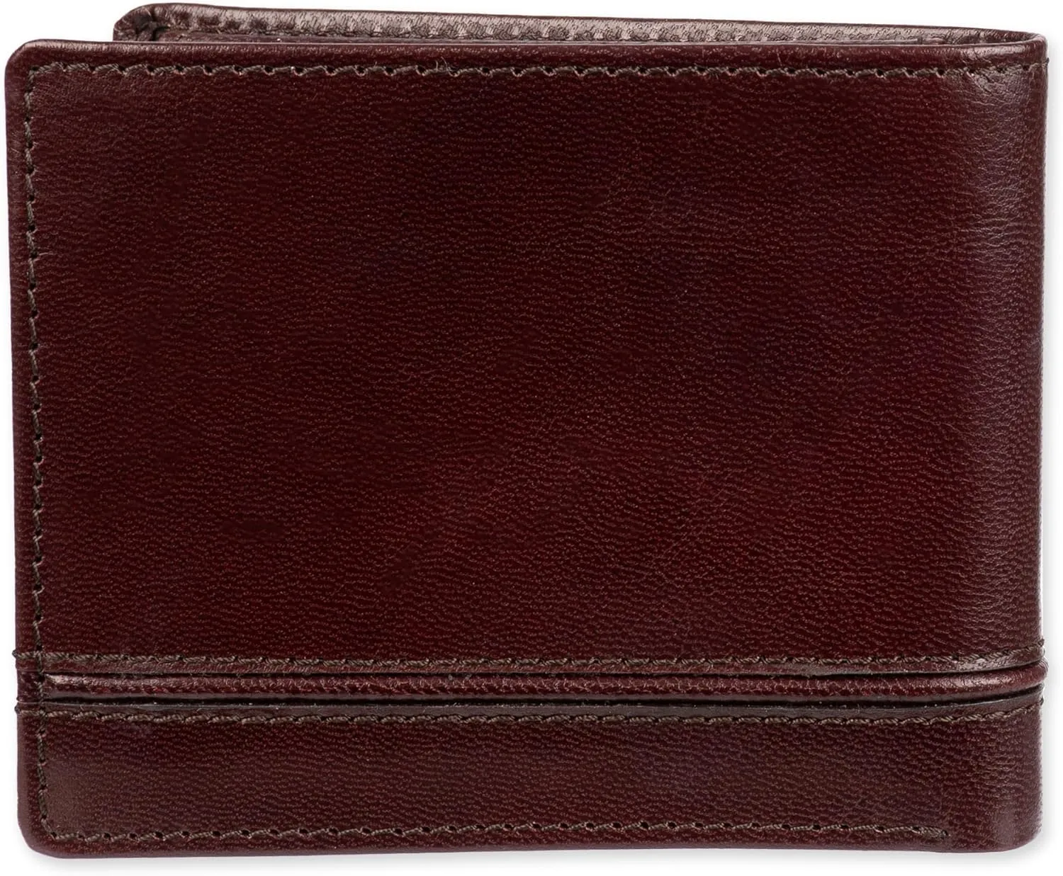 Dockers Men's Extra Capacity Bifold Wallet with ID Window and Multiple Card Slots