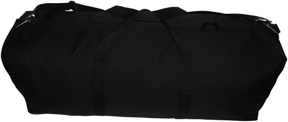 Duffle Bag Ex Extra Large 36 Inch Premium Firefighter turnout bag Made In USA.(Black)