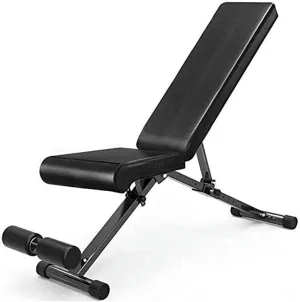 Dumbbell Bench Utility Weight Bench for Full Body Workout- Multi-Purpose Foldable Incline/Decline Bench for Home Gym