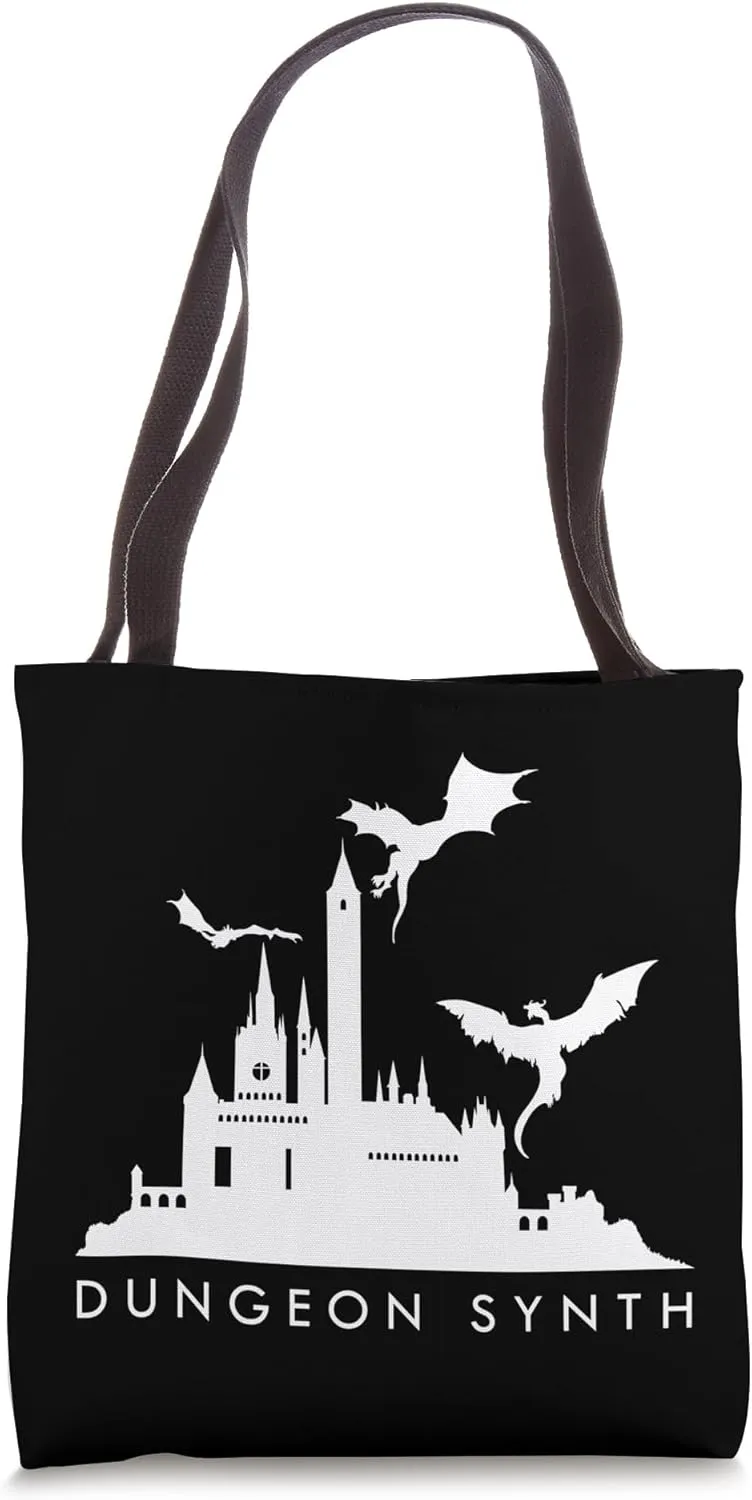 Dungeon Synth Castle Dark Ambient Old-school Medieval Music Tote Bag