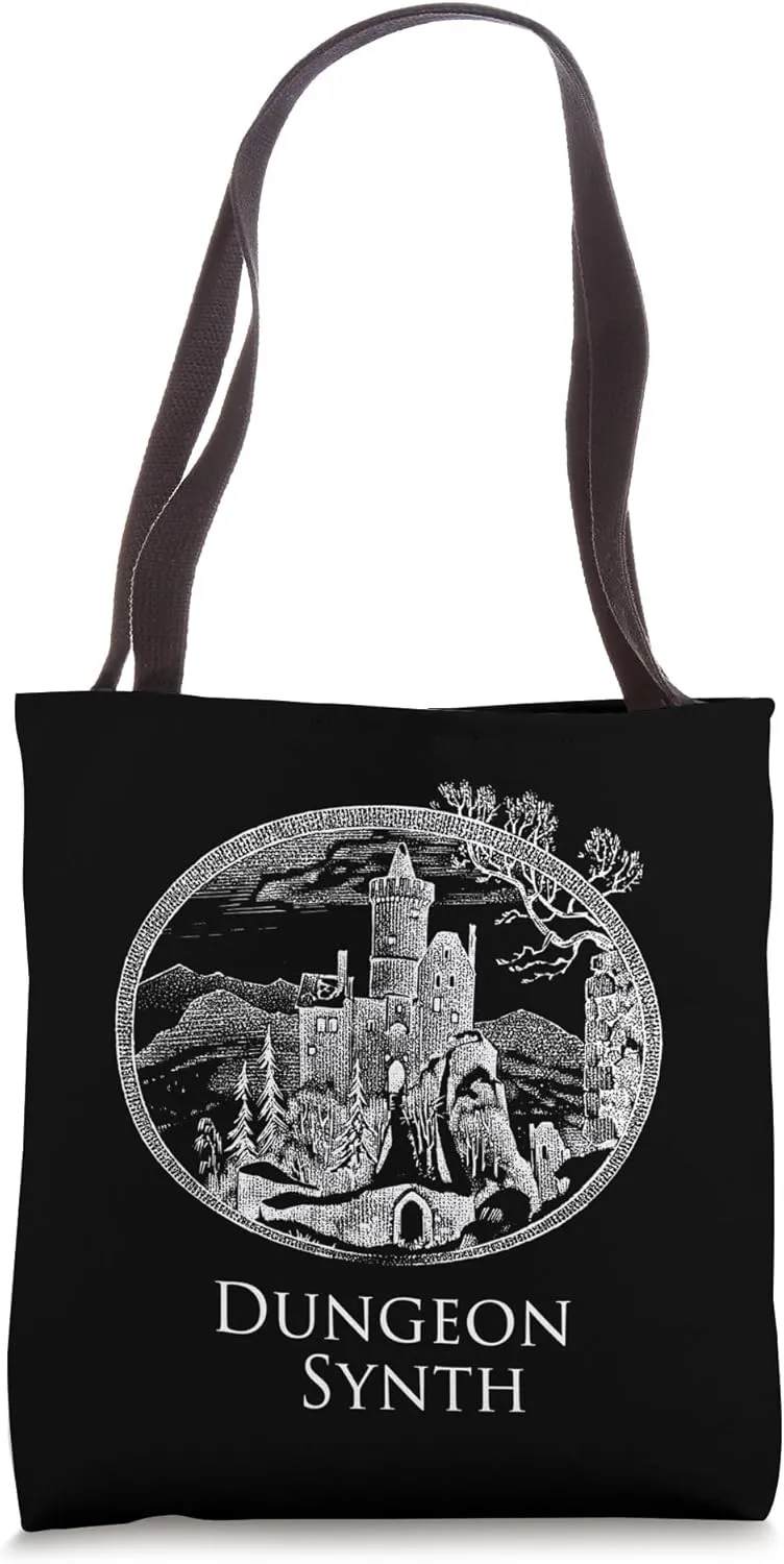 Dungeon Synth Castle Dark Ambient Old-school Medieval Music Tote Bag