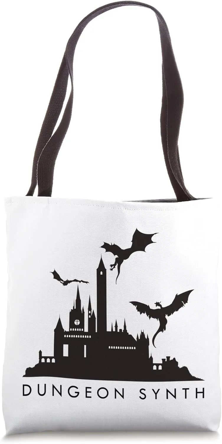 Dungeon Synth Castle Dark Ambient Old-school Medieval Music Tote Bag