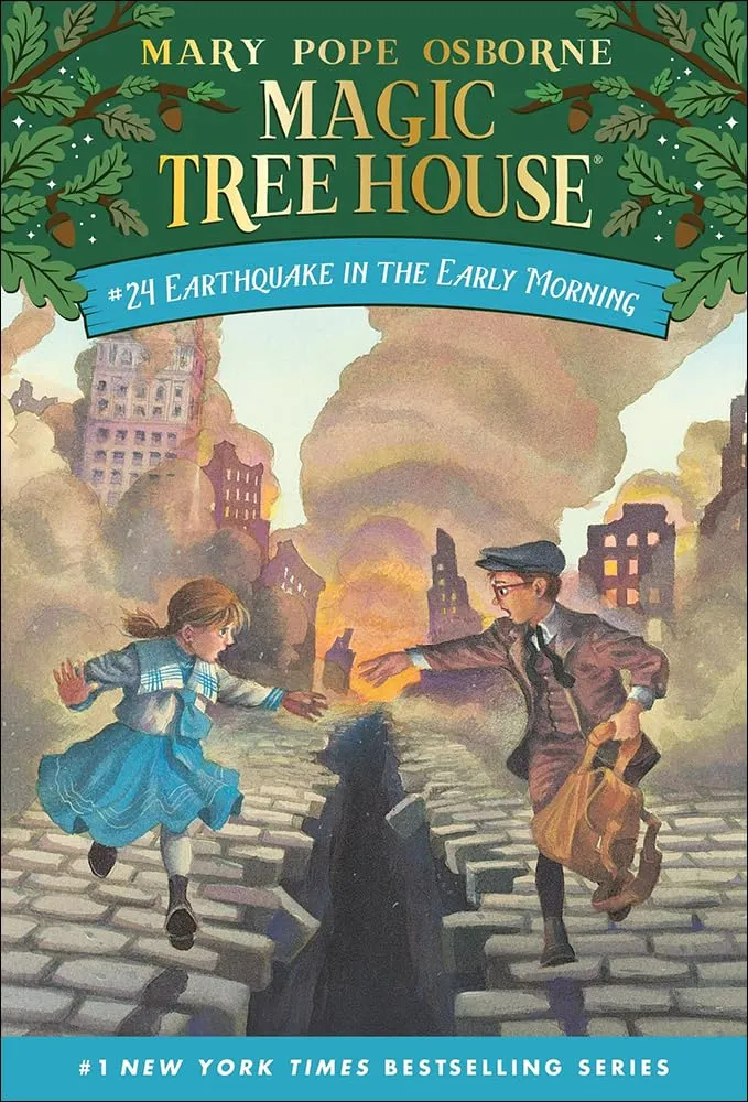 Earthquake in the Early Morning (Magic Tree House) School & Library Binding – July 24, 2001