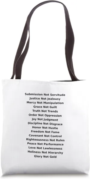 Easter/Vacation Bible School Redefine Kingdom Concept Design Tote Bag
