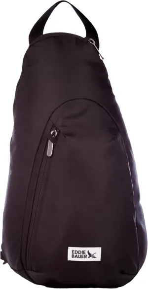 Eddie Bauer 9L Multipurpose RFID-Blocking Lightweight Travel Shoulder Crossbody Sling Bag, Black
