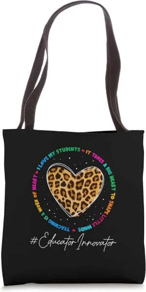 EDUCATOR INNOVATOR Admin Appreciation Week Back to School Tote Bag