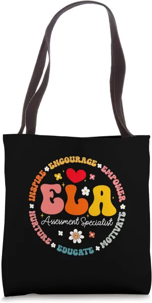 ELA Assessment Specialist Teacher English Language Arts Tote Bag