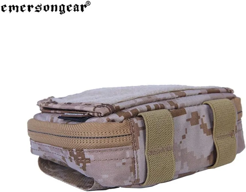 Emersongear Admin Multi-Purpose Map Bag,EDC Pouch Organizer for Military Hiking Outdoor Activities Molle Design 773.5ML