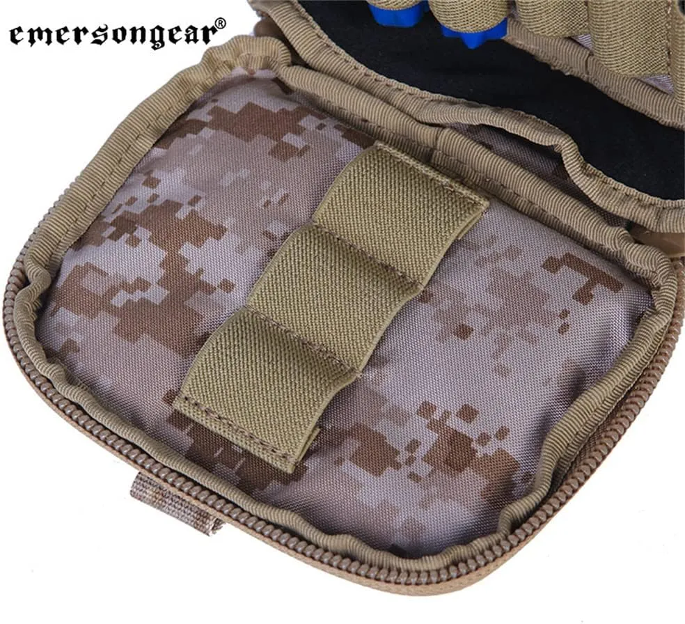 Emersongear Admin Multi-Purpose Map Bag,EDC Pouch Organizer for Military Hiking Outdoor Activities Molle Design 773.5ML