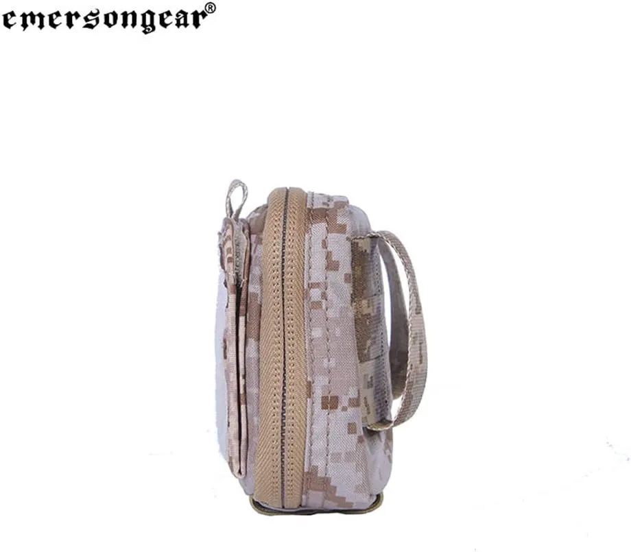 Emersongear Admin Multi-Purpose Map Bag,EDC Pouch Organizer for Military Hiking Outdoor Activities Molle Design 773.5ML