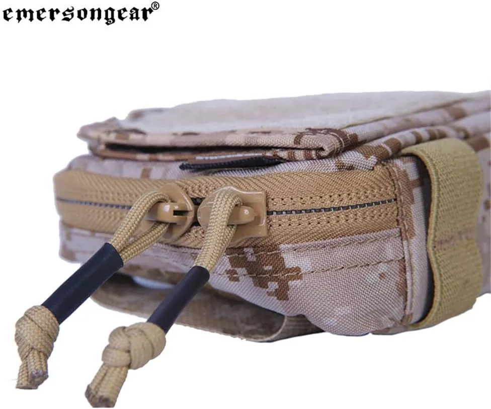 Emersongear Admin Multi-Purpose Map Bag,EDC Pouch Organizer for Military Hiking Outdoor Activities Molle Design 773.5ML
