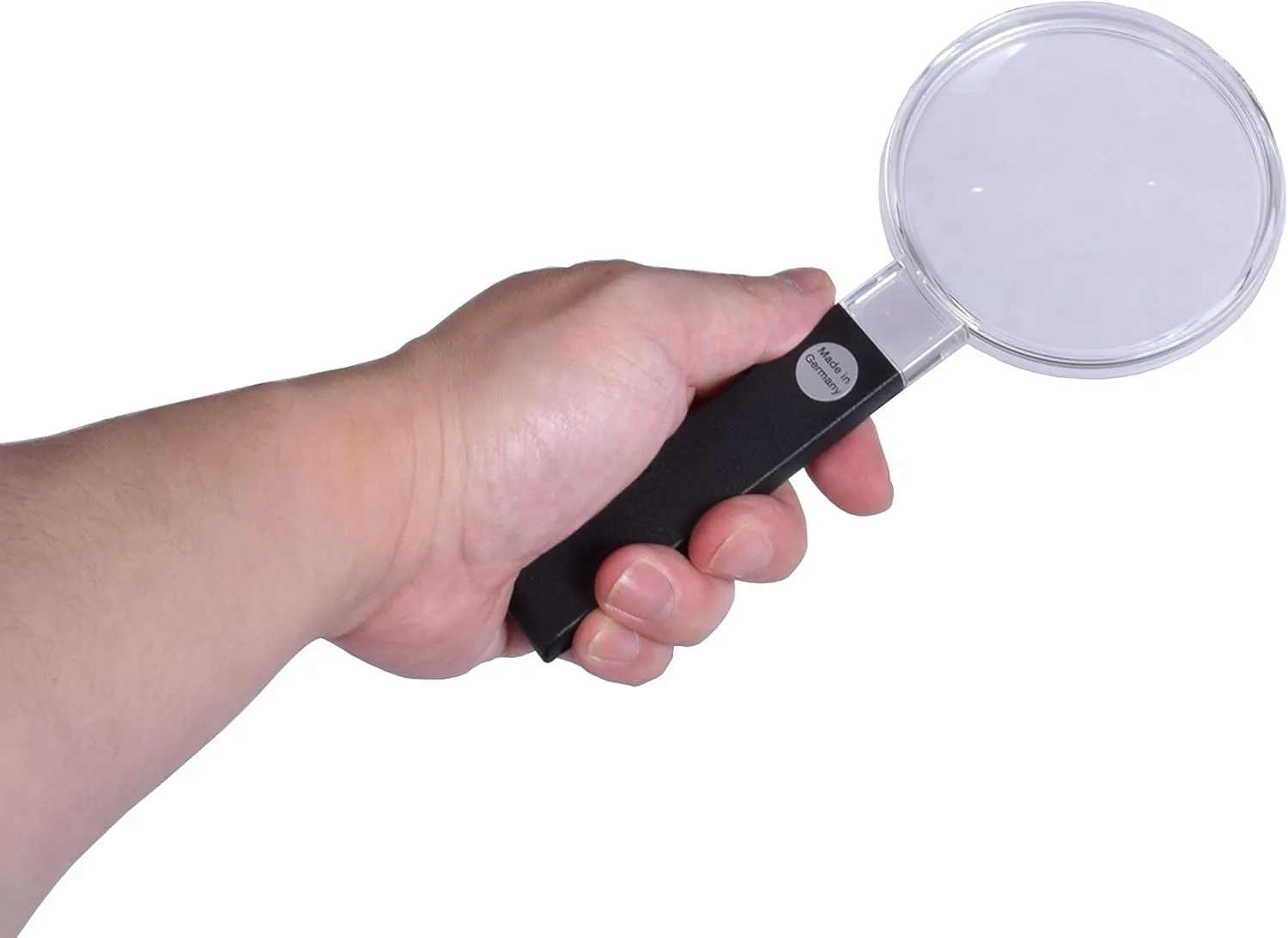 ESCHENBACH 2642-80 Handheld Magnifier Bi-Convex 2.25x Magnification 5X Sub Lens