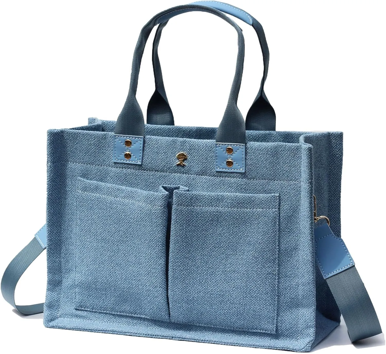 ESVAN Tote Bag for Women Purse Crossbody Bags for Work Diaper Travel Messenger Laptop Bag Handbags