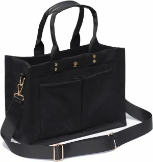 ESVAN Tote Bag for Women Purse Crossbody Bags for Work Diaper Travel Messenger Laptop Bag Handbags