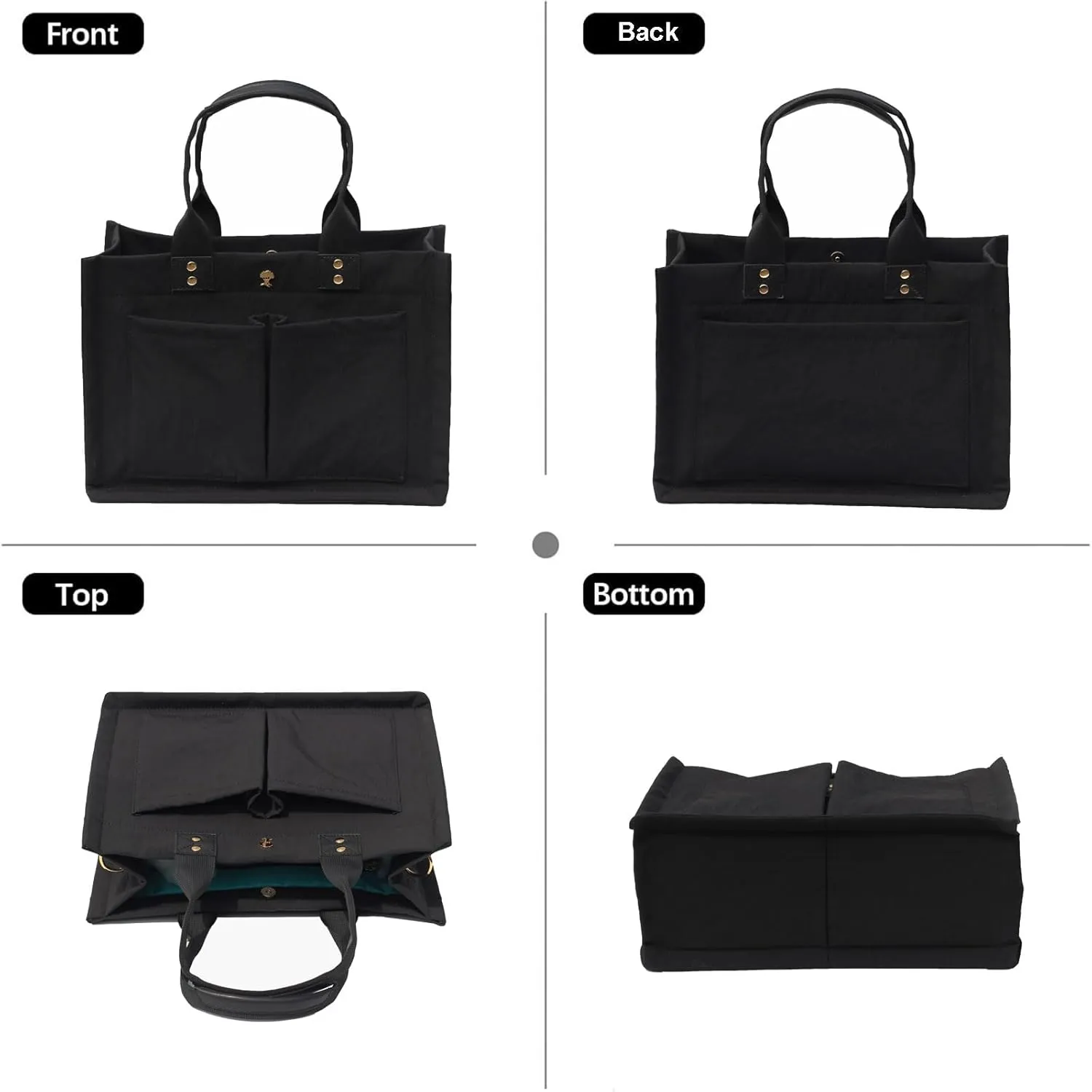 ESVAN Tote Bag for Women Purse Crossbody Bags for Work Diaper Travel Messenger Laptop Bag Handbags