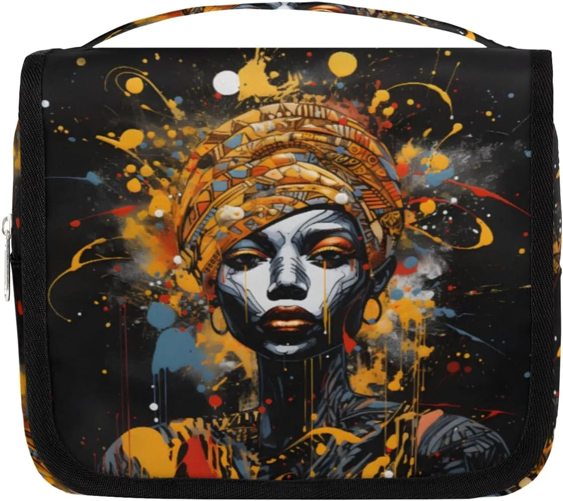 Ethic Woman Hanging Travel Toiletry Bag Kit Makeup Case Cosmetics Organizer Woman Toiletry Bag for Women Make up Accessories Shampoo Body Cream Brushes Set