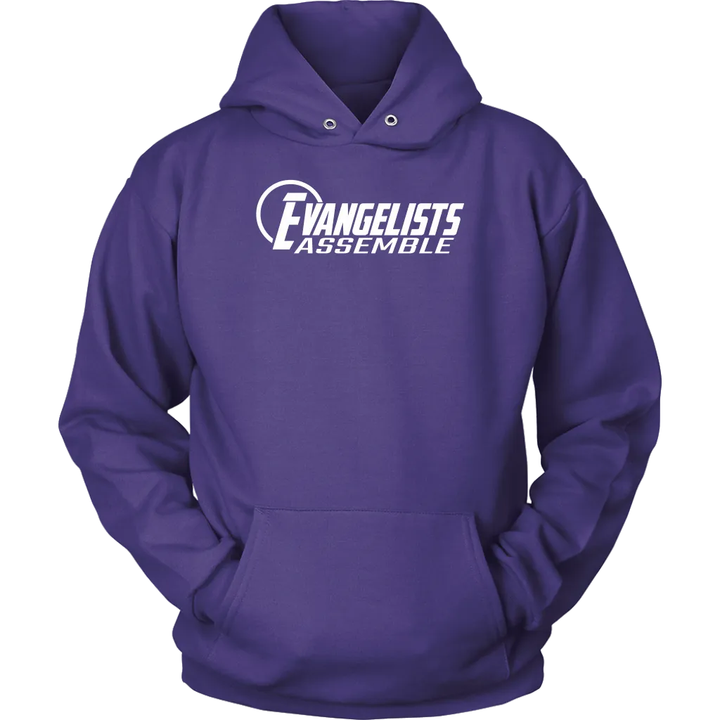Evangelists Assemble Unisex Hoodie Part 1