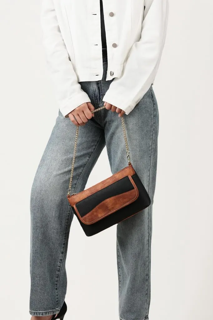 FADEON Wristlet Clutch Purses for Women,Vegan Leather Crossbody Bags Designer Women Wallet Purse with Chain Strap