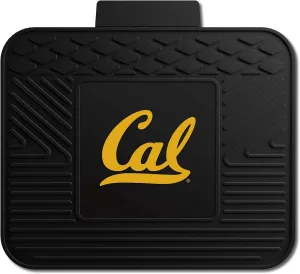 FANMATS 12662 Cal Golden Bears Back Row Utility Car Mat - 1 Piece - 14in. x 17in., All Weather Protection, Universal Fit, Molded Team Logo