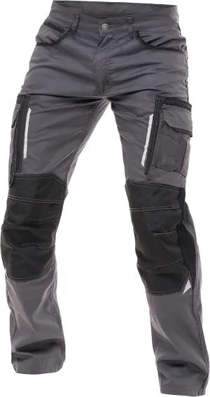 FASHIO FF Mens Construction Pants Utility Work Heavy Duty Workwear Trousers Carpenter Knee Reinforcement Cordura Safety Pants