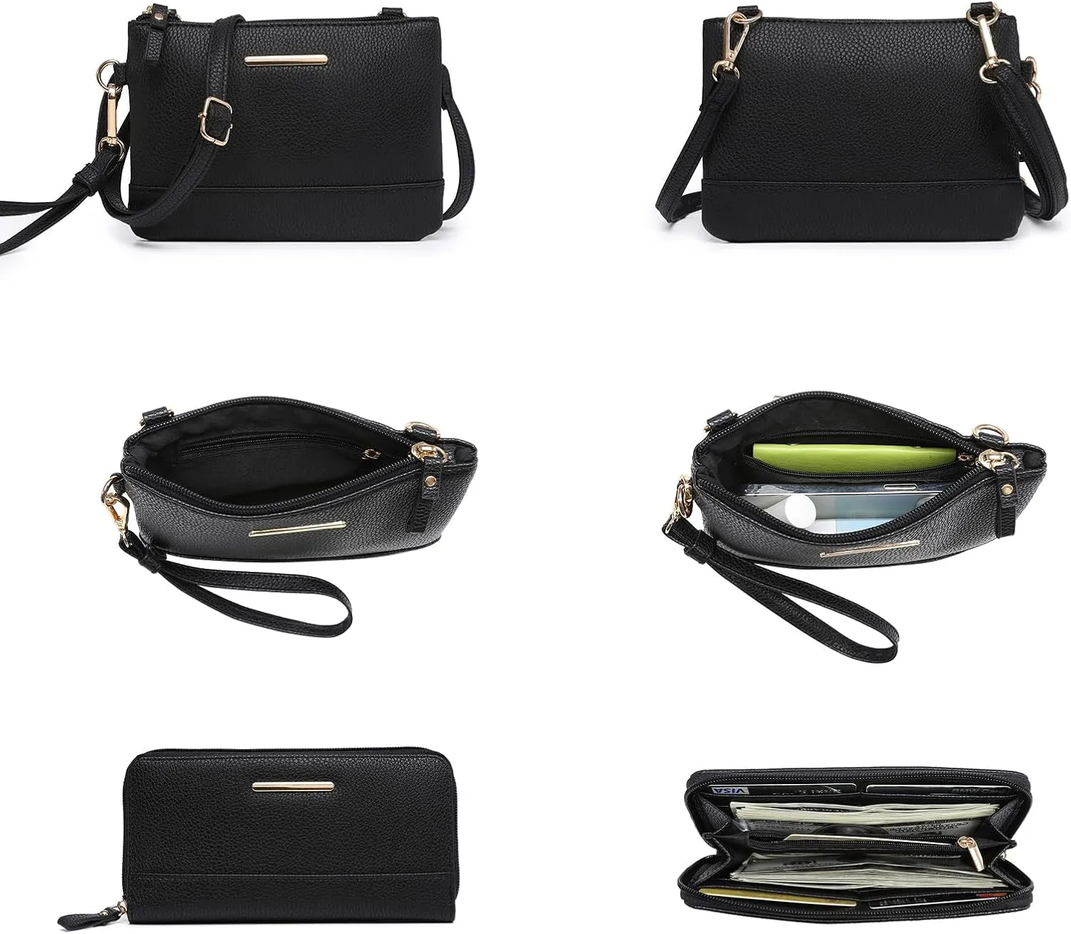 Fashion Handbags and Purses for Women Large Work Tote Bag Top Handle Satchel Shoulder Bag 3pcs Hobo Purse Set