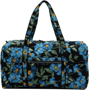 Fashionable Quilted Duffel bag (Lapis)