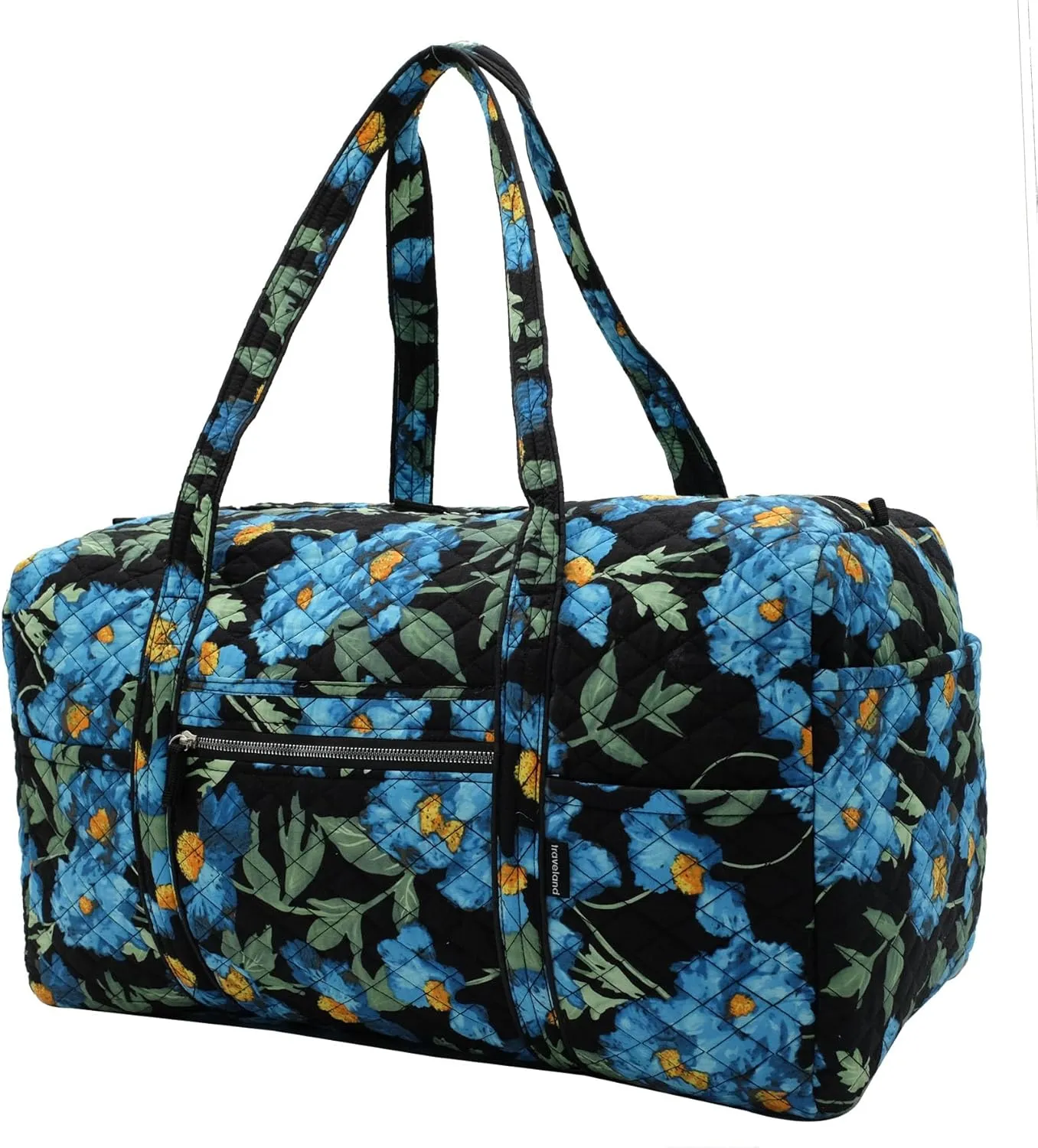 Fashionable Quilted Duffel bag (Lapis)