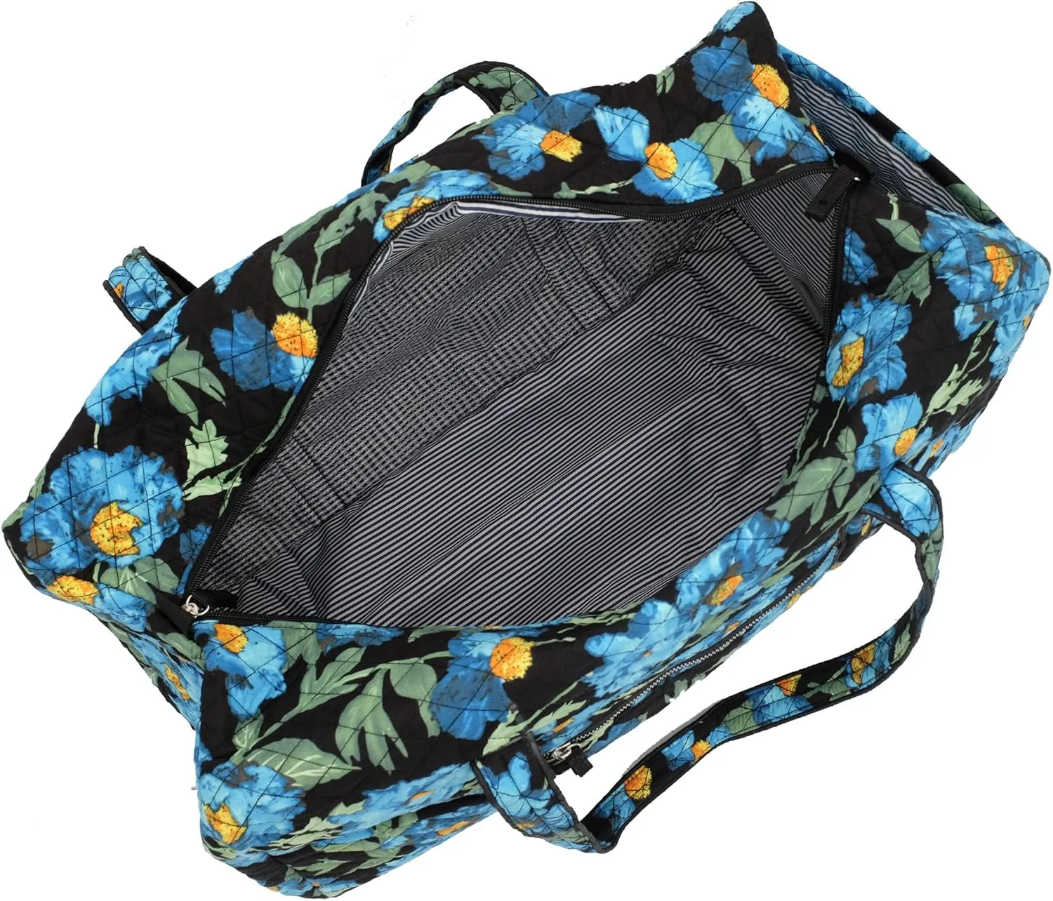 Fashionable Quilted Duffel bag (Lapis)